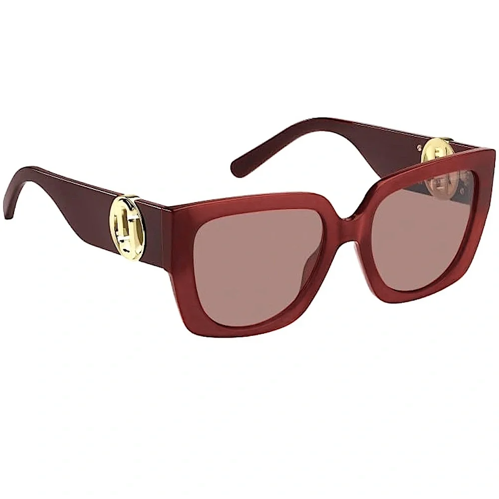 Marc Jacobs Burgundy Women’s Sunglasses MARC 687/S 0C9A/4S NEW SET••AUTHENTIC••